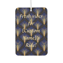 中世の海軍と金ゴールドの羽 カーエアーフレッシュナー