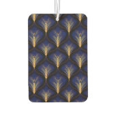 中世の海軍と金ゴールドの羽 カーエアーフレッシュナー (裏面)