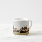 中世の港 エスプレッソカップ (正面右)