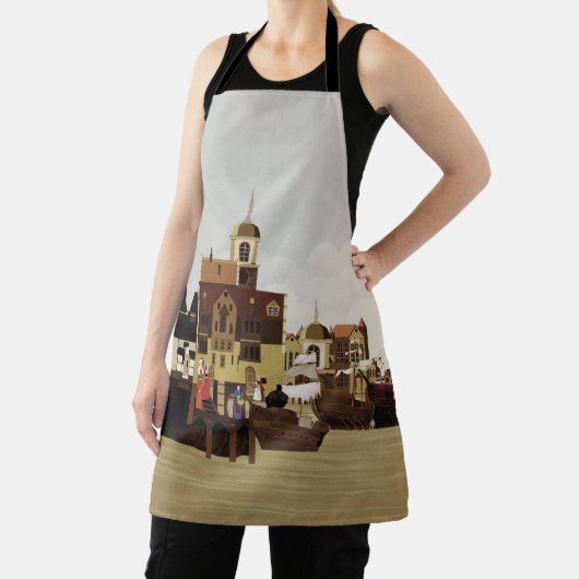 中世の港 エプロン (インサイチュ)