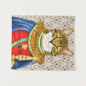 中世の猫王子 タペストリー (正面(横))