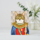 中世の猫王子 ポストカード (スタンド正面)