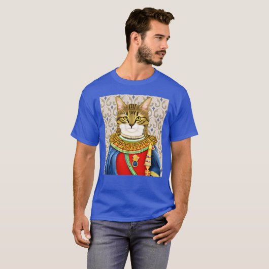 中世の猫王子 Tシャツ (正面フル)