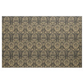 中世の獅子、鳥、竜の模様 ファブリック (ファットクウォーター)