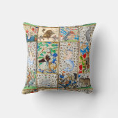 中世の獣医遊のミュージカル楽器 クッション (裏面)