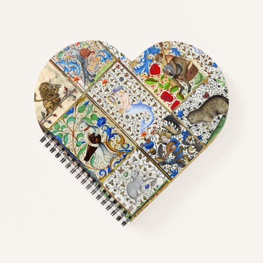 中世の獣医遊のミュージカル楽器 ノートブック (正面)