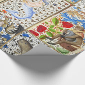 中世の獣医遊のミュージカル楽器 ラッピングペーパー (角)