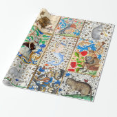 中世の獣医遊のミュージカル楽器 ラッピングペーパー (アンロールド)
