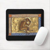 中世の獣猿c. 1270 マウスパッド (マウス)