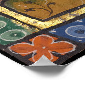 中世の獣竜c. 1270 ポスター (角)