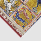 中世の獣類、クマ、森林動物 薄葉紙 (詳細)