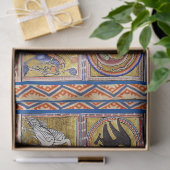 中世の獣類、サルと白猫、動物 薄葉紙 (ギフト)