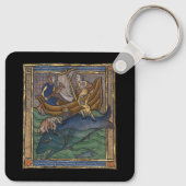 中世の獣鯨c. 1270 キーホルダー (裏面)