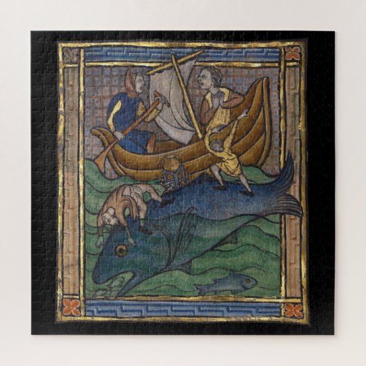 中世の獣鯨c. 1270 ジグソーパズル (縦)