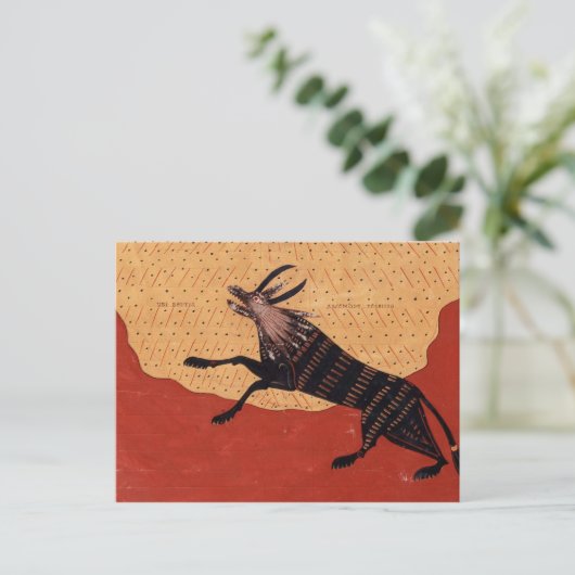 中世の獣 ポストカード (スタンド正面)