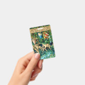 中世の王アーサー・ウィリアム・モリス バッジ (手持ち)