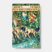 中世の王アーサー・ウィリアム・モリス バッジ (裏面)