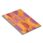 中世の現代風の図柄 ノートブック (右側)