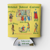 「中世の生活」 缶クーラー (正面)