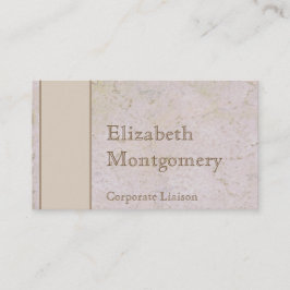 中世の石モダンプロフェッショナル名刺 名刺