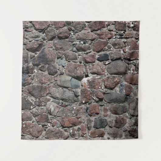 中世の石壁のテクスチャの背景概要、 タペストリー (正面)