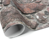 中世の石壁のテクスチャの背景概要、 ラッピングペーパー (ロールコーナー)