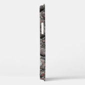 中世の石壁のテクスチャの背景概要、 Case-Mate iPhoneケース (裏面 / 右)