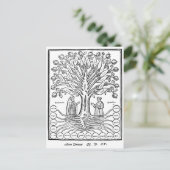 中世の科学樹 ポストカード (スタンド正面)