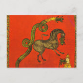 中世の竜 ポストカード (正面)