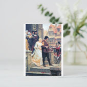 中世の結婚ロマンス ポストカード (スタンド正面)