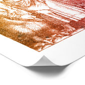 中世の聖マルガレットルネッサンスカトリック聖人 ポスター (角)