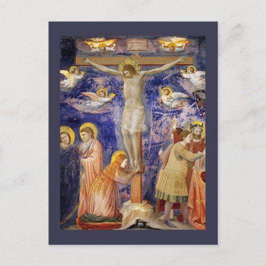 中世の良い金曜日のシーン ポストカード (正面)