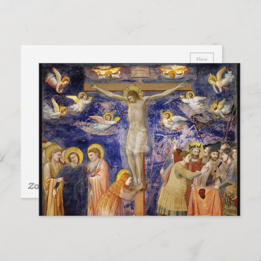 中世の良い金曜日のシーン ポストカード (正面/裏面)