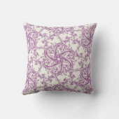 中世の花形枕 クッション (裏面)