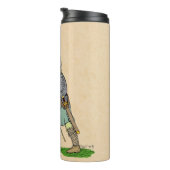 中世の英語/サクソンの戦士 タンブラー (回転右)