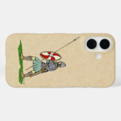 中世の英語/サクソン戦士ケースメイトiPhone Ca Case-Mate iPhoneケース (裏面 (横))