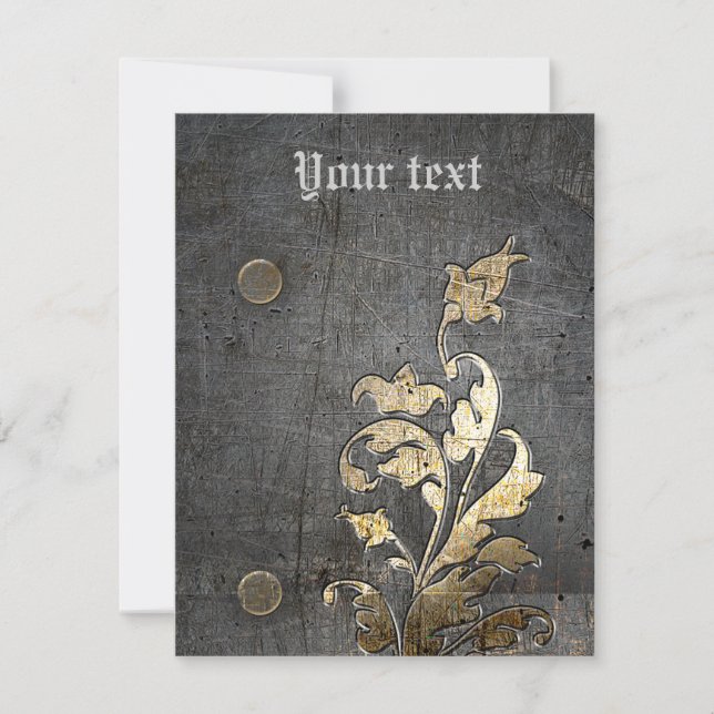 中世の装甲金具 (正面)