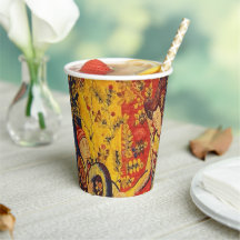 中世の赤イタリアン色の黄色のシノワズリー