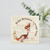 中世の超現実的なハロウィーン シーズンカード (スタンド正面)