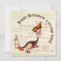 中世の超現実的なハロウィーン