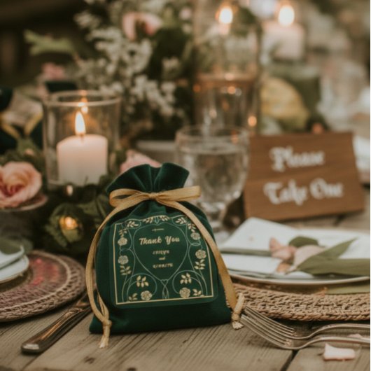 中世の金ゴールドフローラハートと剣ありがとう スクエアシール