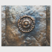 中世の金属 ラッピングペーパー (フラット)