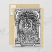 中世の錬金術と哲学者の石 ポストカード (正面/裏面)