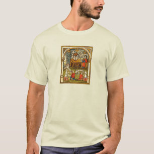中世の錬金術ワークショップ Tシャツ