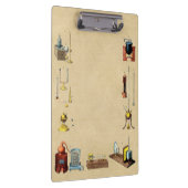 中世の錬金術研究室科学用具 クリップボード (右)