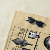 中世の錬金術 ビーチタオル (インサイチュ)