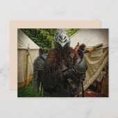 中世の鎧はがき ポストカード (正面/裏面)