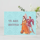 中世の領主と令嬢 招待状 (スタンド正面)