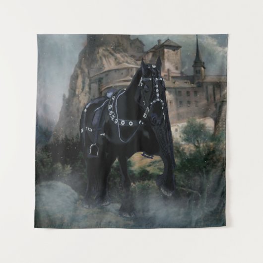 中世の馬 - タペストリー (正面)