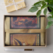 中世の騎士としての聖マイケルの勝利の悪魔 薄葉紙 (ギフト)